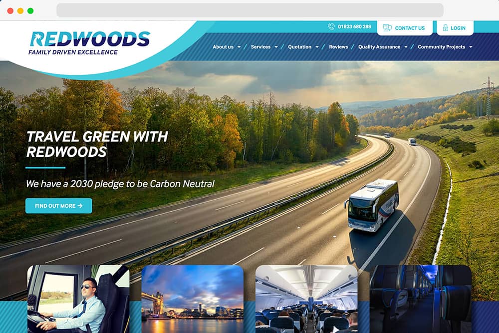 Redwoods Website Design