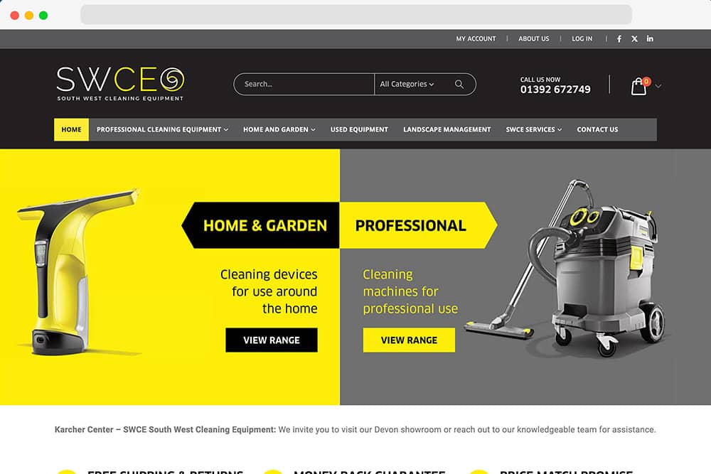 SWCE Website Design