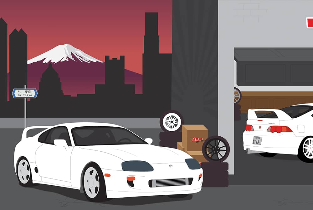 Jap service parts